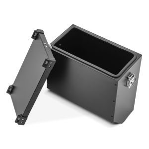 Alukoffer Set für Husqvarna Norden 901 Aluminium Seitenkoffer Bagtecs AT36 schwarz_1