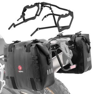 Satteltaschen + Halter passend für BMW F 900 GS 24-25 Seitentaschen Bagtecs XA32