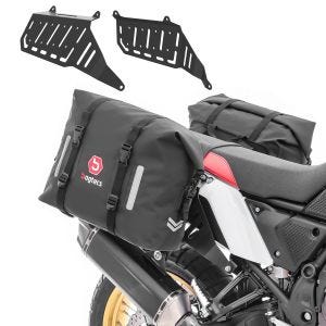 Set Satteltaschen WP8 + Seitenträger passend für Yamaha Tenere 700 19-24 Bagtecs TW12