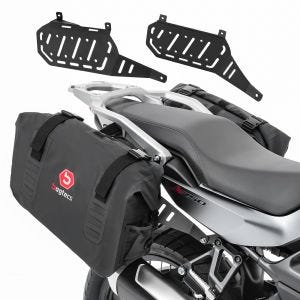 Set Satteltaschen WD1 + Seitenträger passend für Honda Transalp XL 750 23-25 Bagtecs TW15