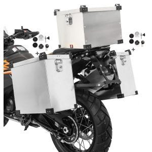Alu Koffer 35-40L Topcase 38L für Royal Enfield Himalayan_1