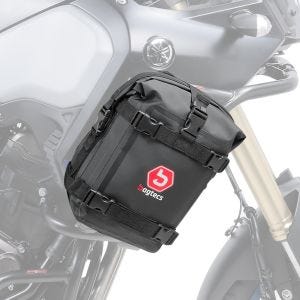 Sturzbügeltasche Bagtecs K3 passend für Motorrad Schutzbügel wasserdicht 6L schwarz