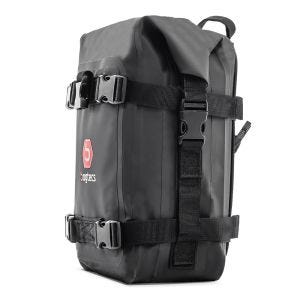 Sacoche pare carter Bagtecs K3 compatible avec protecteur moteur imperméable 6Ltr en noir DPL14