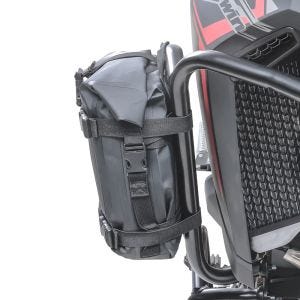Sacoche pare carter Bagtecs K3 compatible avec protecteur moteur imperméable 6Ltr en noir DPL16