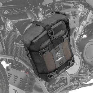Sacoche de protection 6L compatible avec Triumph Tiger 1200 Rally Pro / Explorer étanche Bagtecs S3
