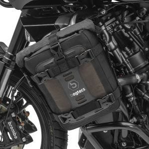 2x Sacoche de protection 6L compatible avec BMW R 1250 GS / Adventure étanche Bagtecs S3 Paire DPLB