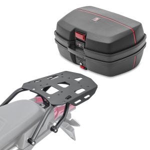 Set Top Case + Support compatible avec Aprilia Tuareg 660 22-24 TB8 45L Bagtecs