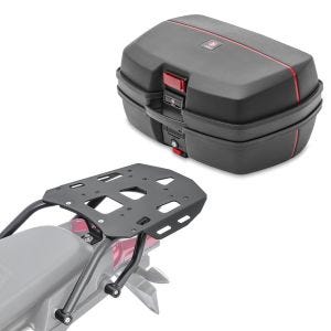Set Top Case + Support compatible avec Aprilia Tuareg 660 22-24 TB6 32L Bagtecs