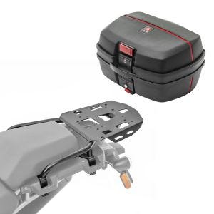 Set Top Case + Support compatible avec chopper / custombikes Pan America 1250 / Special 21-24 TB6 32L Bagtecs