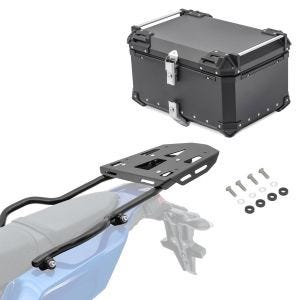 Set Alu Topcase + Träger passend für Yamaha Tenere 700 19-24 XB65 schwarz Bagtecs