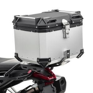 Top case aluminium moto Bagtecs XB45 argent 45 Litres
