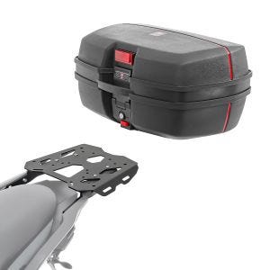 Set Topcase + Gepäckbrücke passend für Kawasaki Versys 650 14-24 Bagtecs TB8