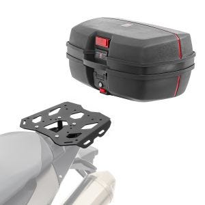 Set Topcase + Gepäckbrücke passend für BMW F 650 GS / F 700 GS 08-17 Bagtecs TB8
