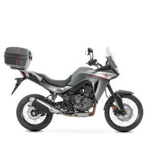 Set Top Case + support adapté à Honda Transalp XL 750 23-24 Porte-bagages Bagtecs TB8 DPL2