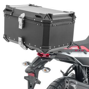 Top Case adapté à Yamaha Tenere 700 World Raid / Rally 22-24 Aluminium Top Box Bagtecs XB65 noir