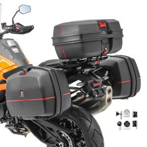 Koffer Set passend für Benelli TRK 502 / X Seitenkoffer + Topcase 3x45L Bagtecs TB8