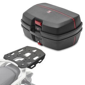Set Top Case + support adapté à KTM 790 Adventure / R 19-24 Porte-bagages Bagtecs TB8