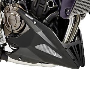 Bugspoiler BODYSTYLE Raceline compatible avec Yamaha MT-07 Tracer 700 16-19 Protection moteur noir mat