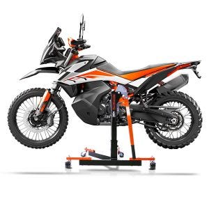 Chariot de Déplacement compatible avec KTM 790 Adventure 19-25 orange - Idéal pour Garage, 300 kg