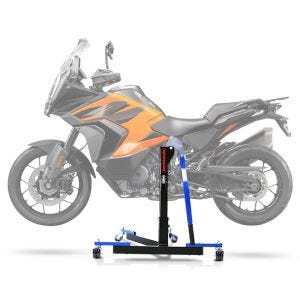 Zentralständer KTM 1290 Super Adventure S 2021 blau Motorradheber ConStands Power-Evo_1