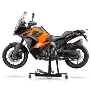 Chariot de Déplacement compatible avec KTM 1290 Super Adventure S 21-24 gris - Idéal pour Garage, 300 kg