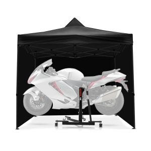 Set Zentralständer Power-Evo für Honda CBR 500 R 16-21 mit Rennzelt 3x3m Constands ZR1 schwarz_1