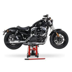 Pont elevateur ciseaux compatible avec Indian Chief Vintage ConStands Mid-lift L en rouge