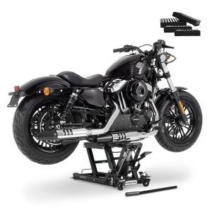 Pont elevateur ciseaux compatible avec moto custom ConStands Mid-lift L Plus noir CB10775