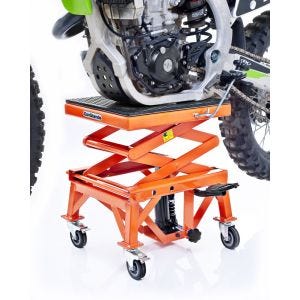 Enduro Motorradheber Cross-Lift XL für Dirt-Bikes von ConStands orange