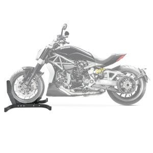 Moto Bloque Roue compatible avec Ducati Xdiavel / S Béquille Avant ConStands Easy-Plus noir