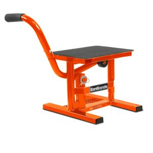 Mechanischer Enduro Motorradständer Cross-Lift M bis 160kg von ConStands orange