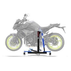 Lève moto centrale compatible avec Yamaha MT-10 16-25 bleu ConStands Power-Evo