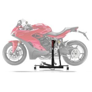 Lève moto centrale compatible avec Ducati Supersport / S 17-21 gris ConStands Power-Evo