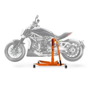 Lève moto centrale compatible avec Ducati Xdiavel 16-24 orange ConStands Power-Classic