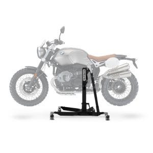 Lève moto centrale compatible avec BMW R NineT Scrambler 16-23 noir mat ConStands Power-Classic