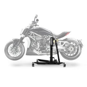 Lève moto centrale compatible avec Ducati Xdiavel 16-24 noir ConStands Power-Classic