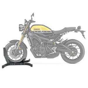 Moto Bloque Roue compatible avec Yamaha XSR 900 Béquille Avant ConStands Easy-Plus noir
