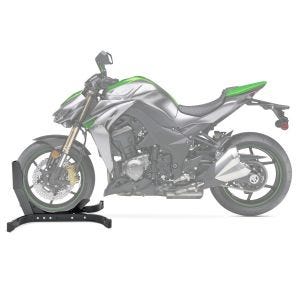 Moto Bloque Roue compatible avec Kawasaki Z 1000 Béquille Avant ConStands Easy-Plus noir