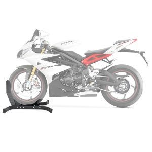 Moto Bloque Roue compatible avec Triumph Daytona 675 Béquille Avant ConStands Easy-Plus noir