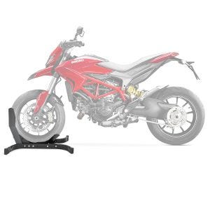 Moto Bloque Roue compatible avec Ducati Hypermotard 950 Béquille Avant ConStands Easy-Plus noir