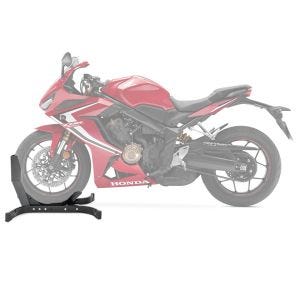 Moto Bloque Roue compatible avec Honda CBR 650 R Béquille Avant ConStands Easy-Plus noir