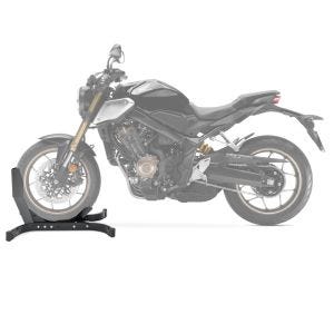 Moto Bloque Roue compatible avec Honda CB 650 R Béquille Avant ConStands Easy-Plus noir