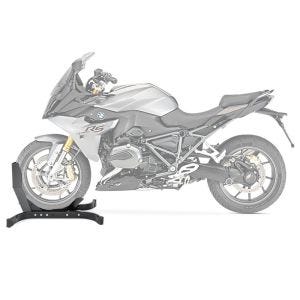 Moto Bloque Roue compatible avec BMW R 1200 RS Béquille Avant ConStands Easy-Plus noir