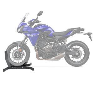 Moto Bloque Roue compatible avec Yamaha MT-07 Tracer Béquille Avant ConStands Easy-Plus noir