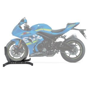 Moto Bloque Roue compatible avec Suzuki GSX-R 1000 R Béquille Avant ConStands Easy-Plus noir