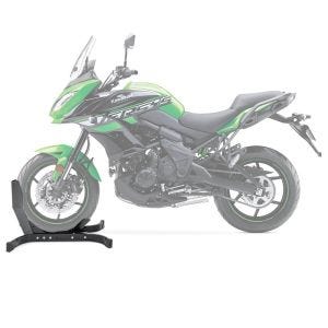 Moto Bloque Roue compatible avec Kawasaki Versys 650 Béquille Avant ConStands Easy-Plus noir