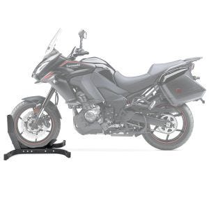 Moto Bloque Roue compatible avec Kawasaki Versys 1000 Béquille Avant ConStands Easy-Plus noir