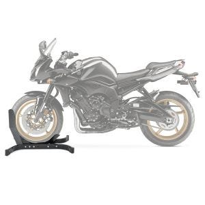 Moto Bloque Roue compatible avec Yamaha FZ1 Béquille Avant ConStands Easy-Plus noir