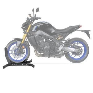 Moto Bloque Roue compatible avec Yamaha MT-09 Béquille Avant ConStands Easy-Plus noir