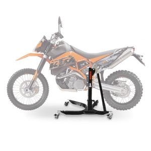 Lève moto centrale compatible avec KTM 950 Super Enduro / R 06-08 ConStands Power-Classic